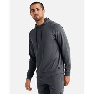 RHONE Iron Gate Gray Long Sleeve Essentials Training Pullover Hoodie Size M